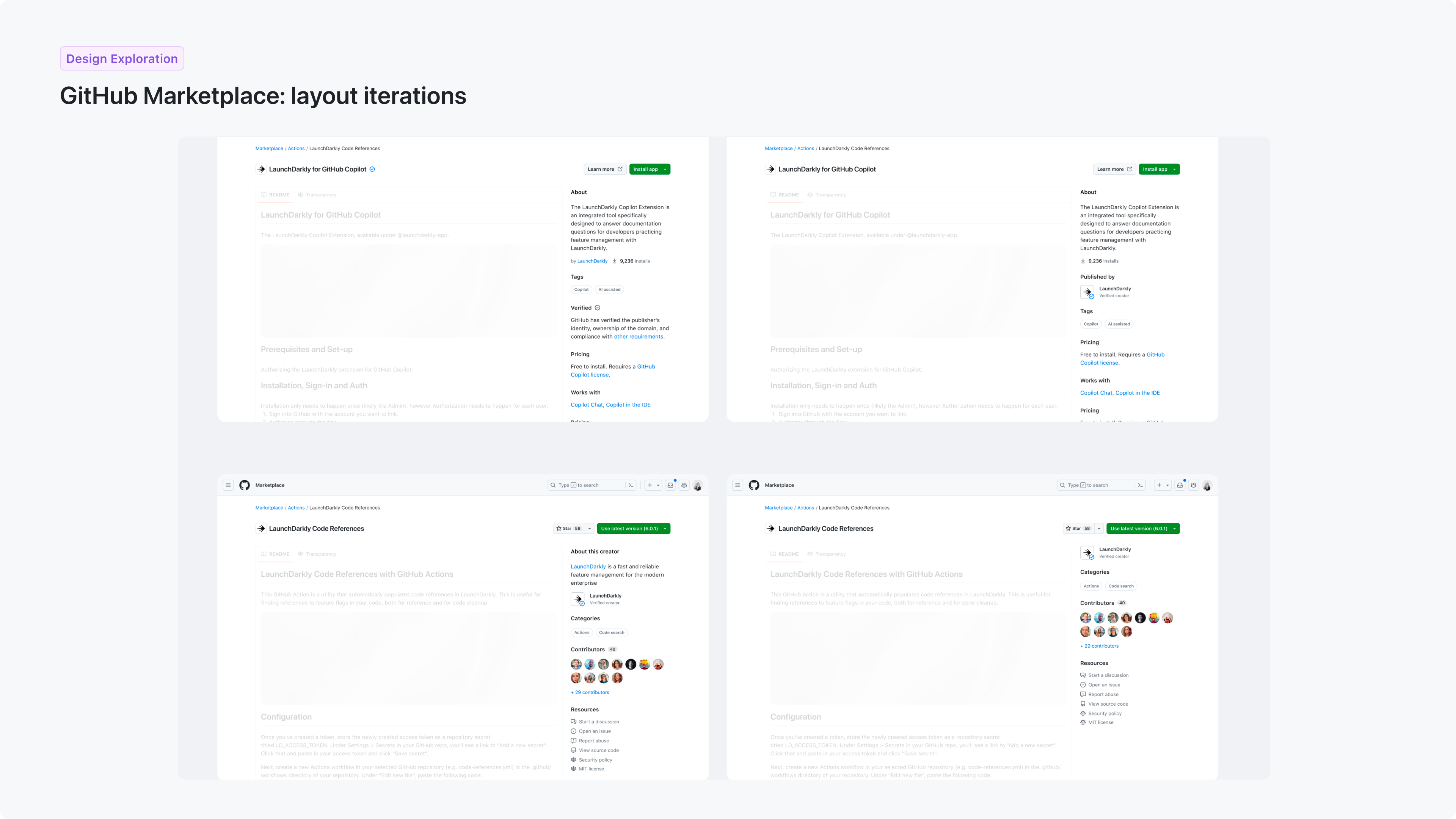 GitHub Marketplace product UI — 9 of 10