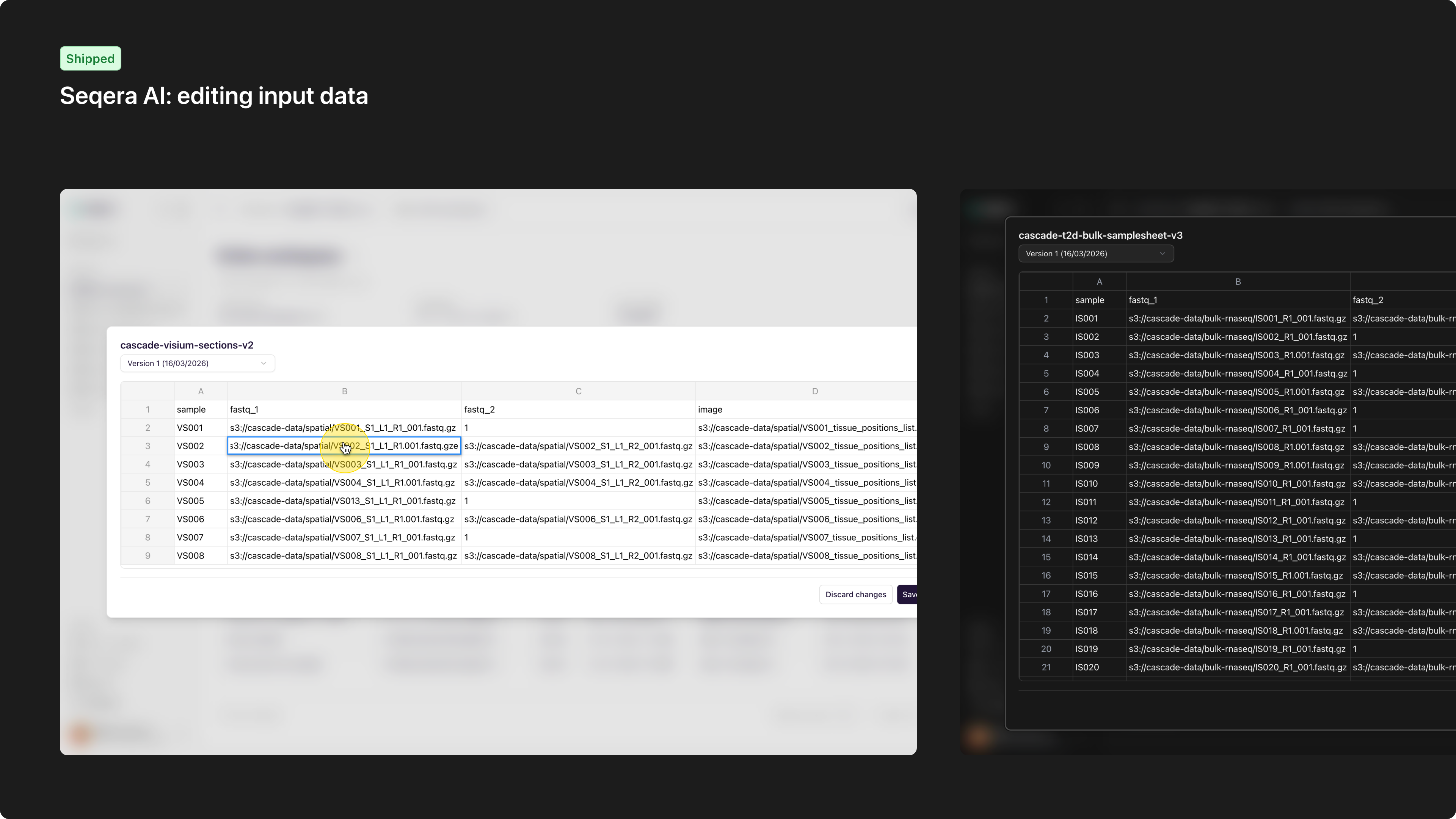 Seqera AI product UI — 6 of 8